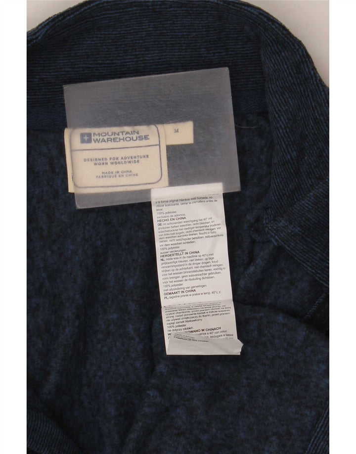 Ανδρικό φούτερ με φερμουάρ Mountain Warehouse, Jumper Medium Navy Blue Flecked