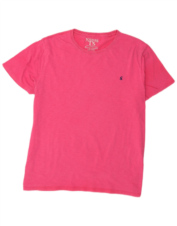 Joules Mens T-Shirt Top 2XL Pink Cotton