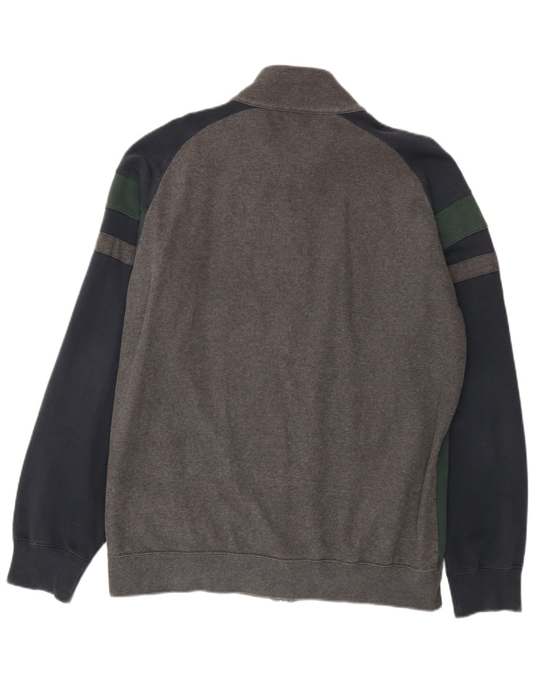 Champion Mens Tracksuit Top Jacket XL Grey Colourblock Cotton