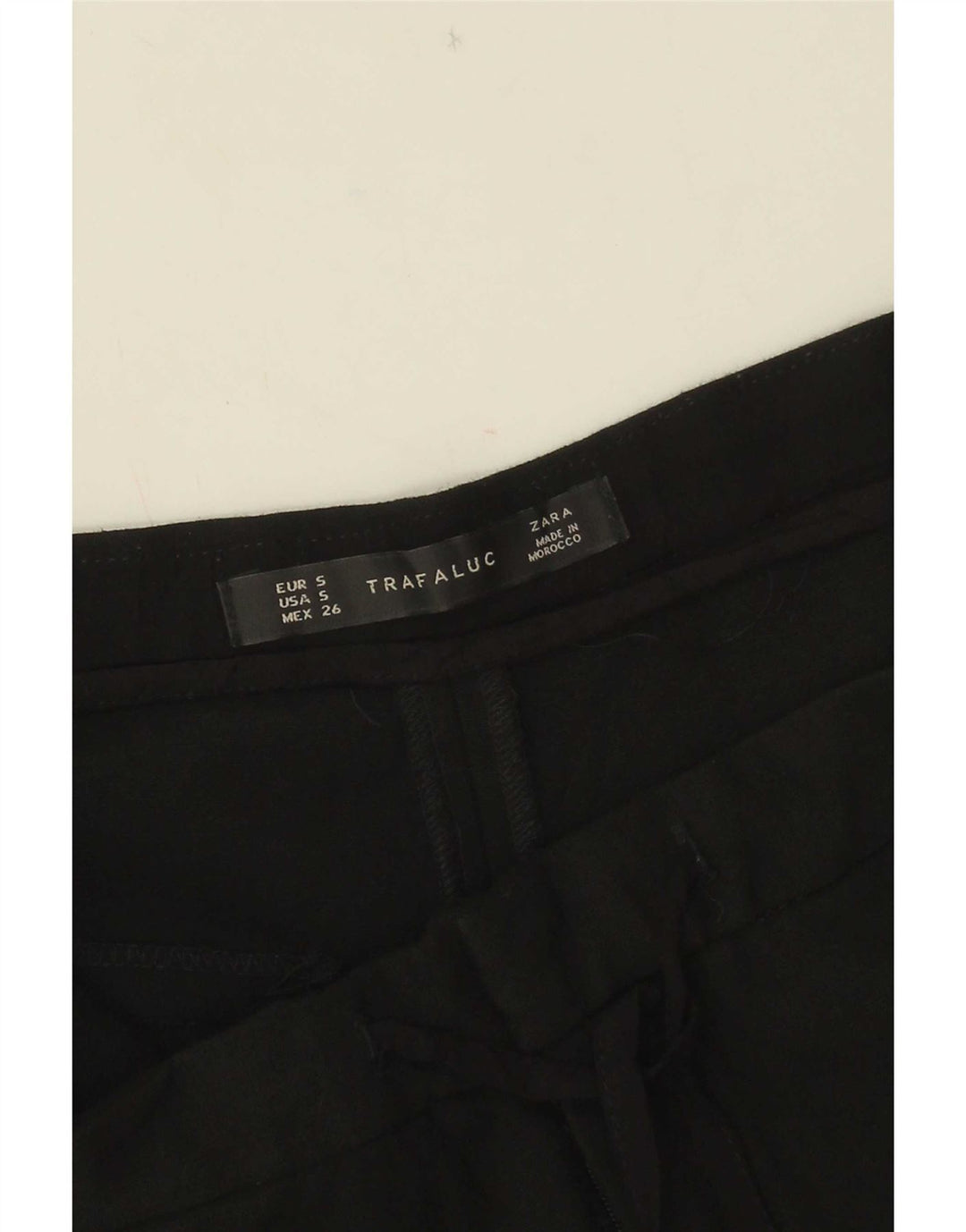 Zara Womens Hot Pants Small W26 Black