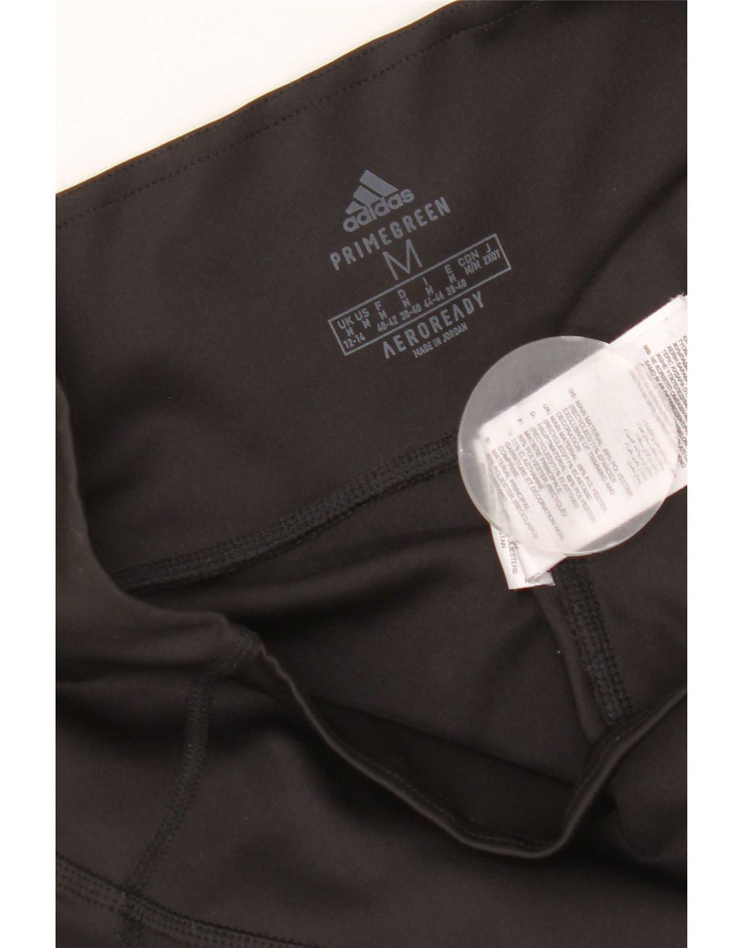 Adidas Womens Aeroready Leggings UK 12/14 Medium Black Polyester