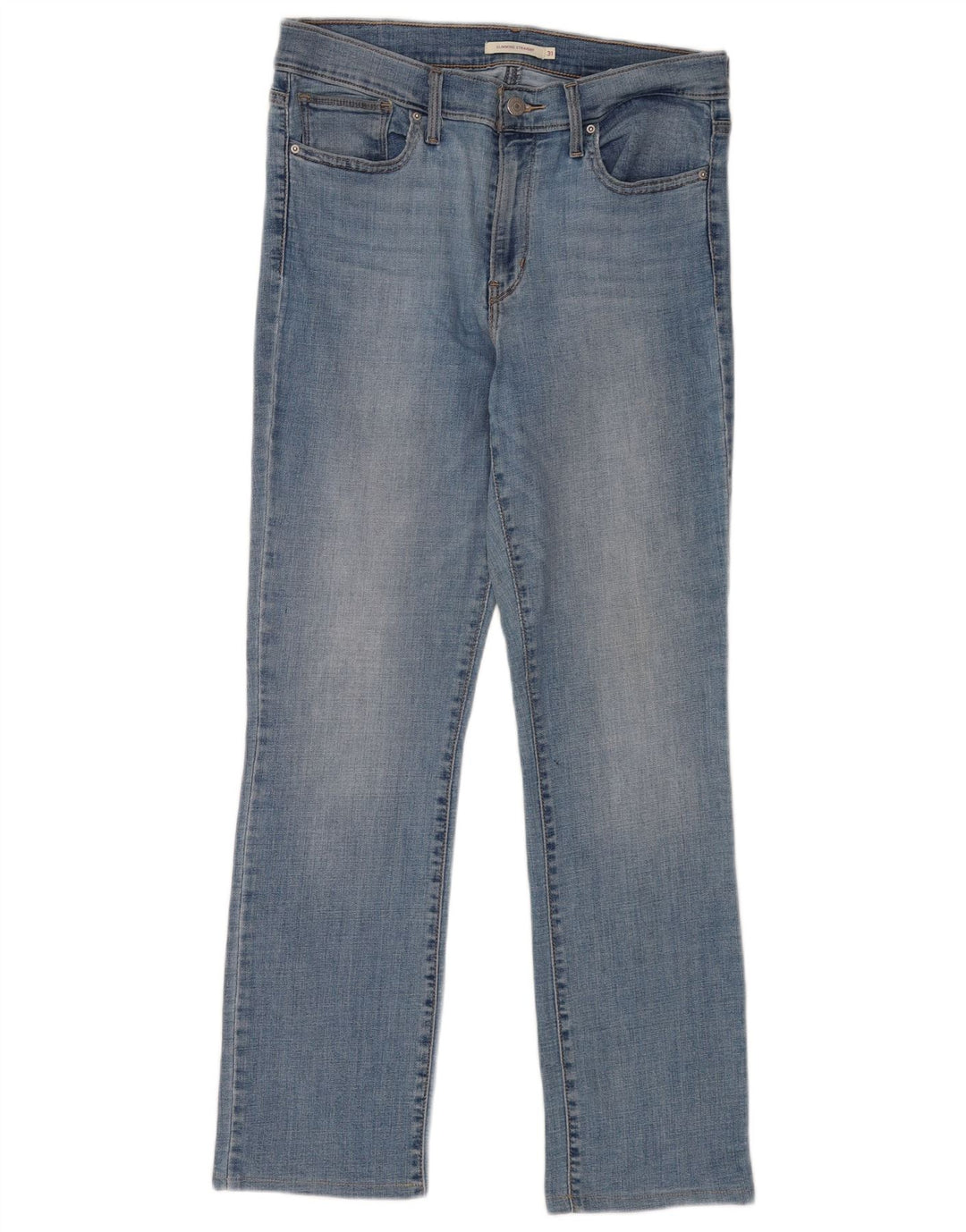 Calça Jeans Slim Feminina Levi's W31 L32 Azul Algodão