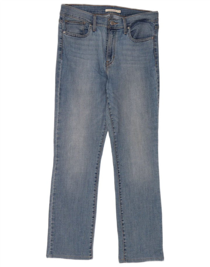 Calça Jeans Slim Feminina Levi's W31 L32 Azul Algodão