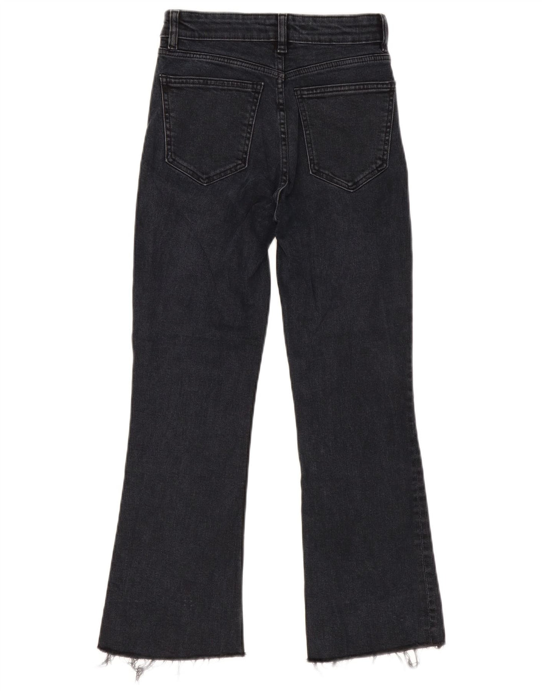 Zara Damen Bootcut Jeans EU 34 2XS W24 L25 Marineblau