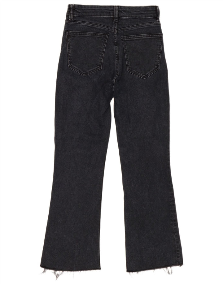 Zara Damen Bootcut Jeans EU 34 2XS W24 L25 Marineblau