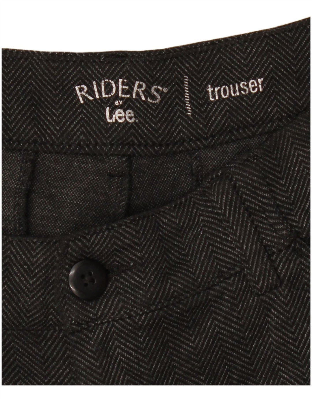 LEE Womens Riders Bootcut Cropped Trousers W32 L25  Grey Herringbone