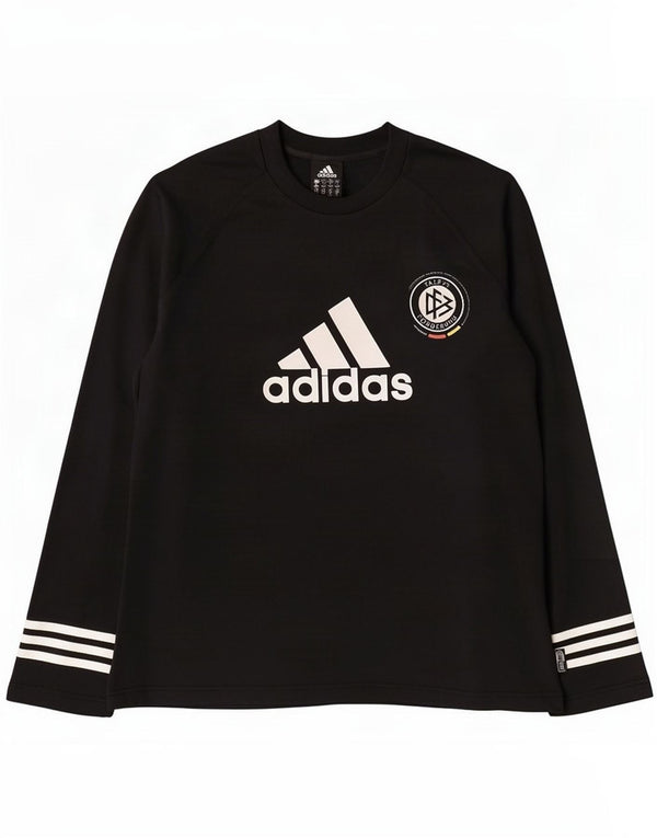 Adidas Mens Climawarm Graphic Top Long Sleeve UK 40/42 Medium Black