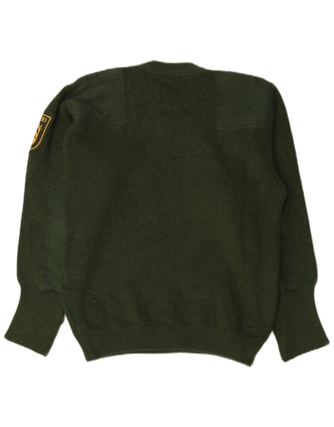 Vintage Mens Graphic Crew Neck Jumper Sweater IT 50 Medium Green