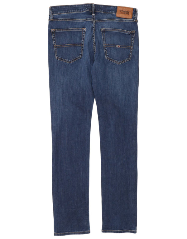 Tommy Hilfiger Mens Scanton Slim Jeans W32 L34 Blue Cotton