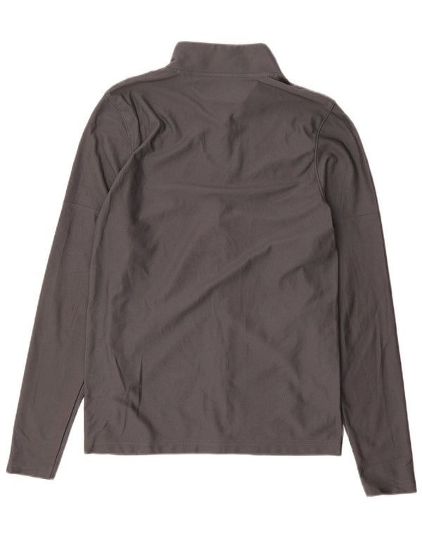 Under Armour Mens Tracksuit Top Jacket Small Grey Polyester