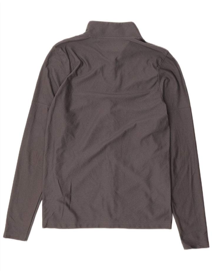 Under Armour Mens Tracksuit Top Jacket Small Grey Polyester