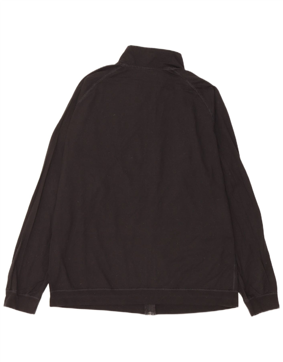 Trigema Veste de survêtement pour homme XL en coton noir