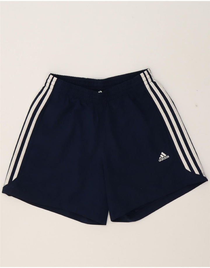 ADIDAS Mens Climalite Sport Shorts Small Navy Blue Polyester Vintage Adidas and Second-Hand Adidas from Messina Hembry 
