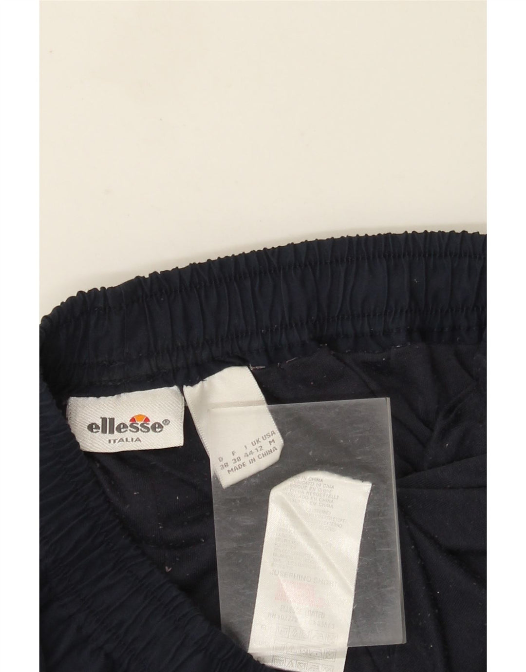 Ellesse Womens Træningsdragt Bukser UK 12 Medium Navy Blue Polyester