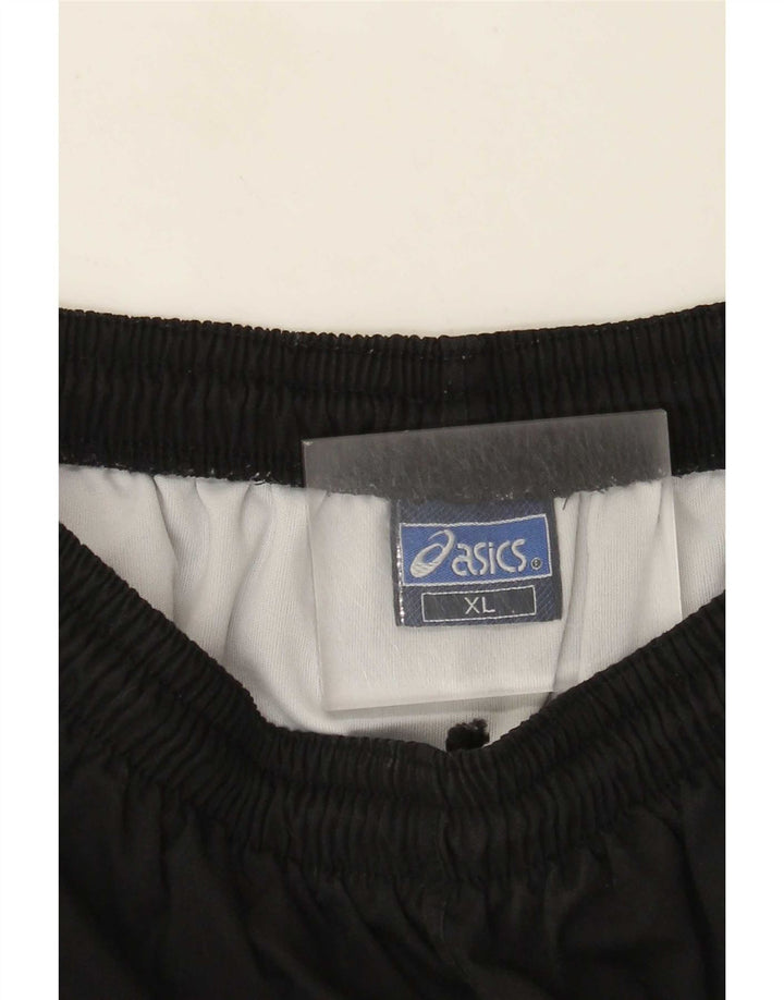 Asics Herre grafiske sportsshorts XL sort bomuld