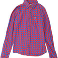 HOLLISTER Mens Flannel Shirt Small Red Check Cotton Vintage Hollister and Second-Hand Hollister from Messina Hembry 