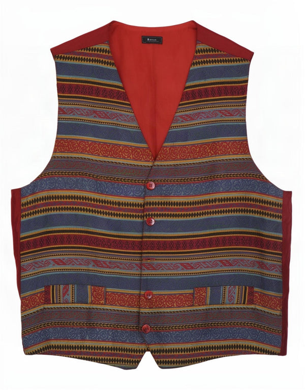 Vintage Ανδρικό Γιλέκο Medium Πολύχρωμο Fair Isle