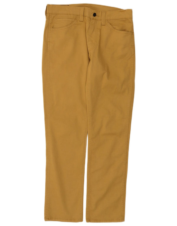 Levi's Mens 511 Slim Casual Pantalones W32 L30 Algodón Amarillo