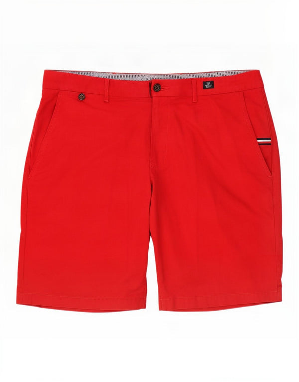 Tommy Hilfiger Short Chino Homme W38 XL Rouge Coton