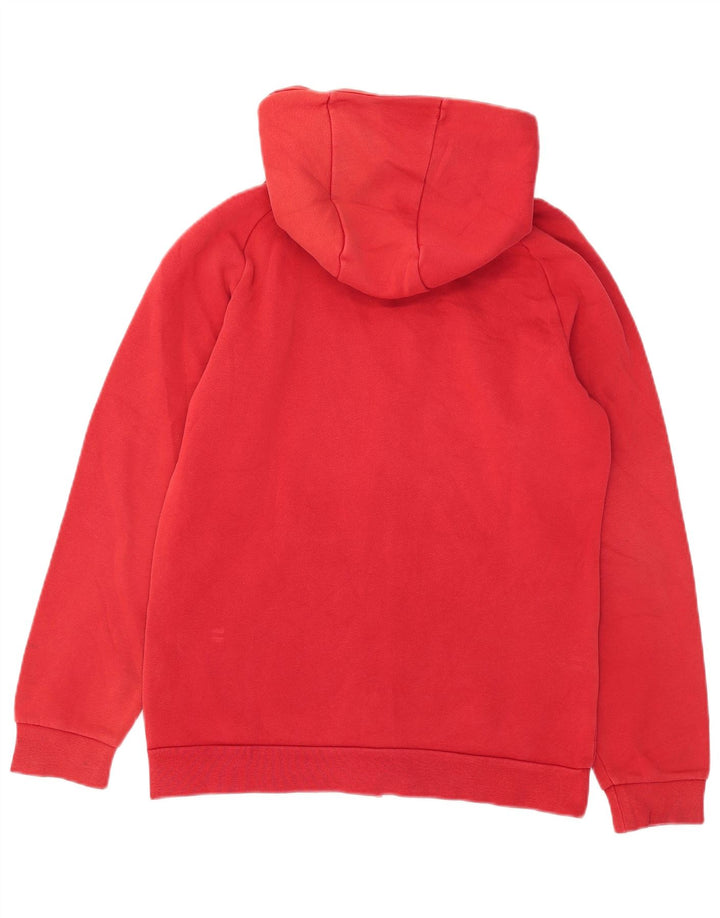 Jordan Mens Zip Hoodie Sweater Small Red Cotton