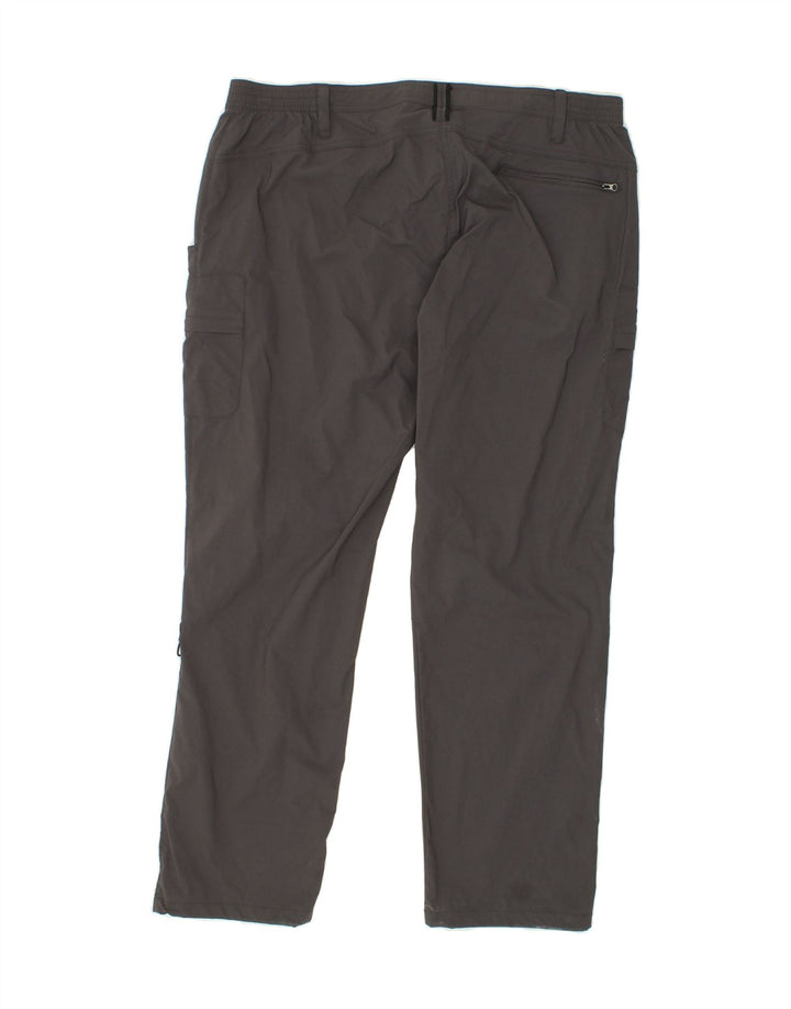 NORDCAP Mens Straight Cargo Trousers IT 50 Large W38 L31  Grey Polyamide Vintage Nordcap and Second-Hand Nordcap from Messina Hembry 