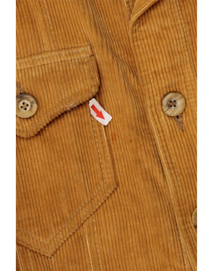 Giacca da uomo in velluto a coste Jaeger IT 52 XL in cotone beige