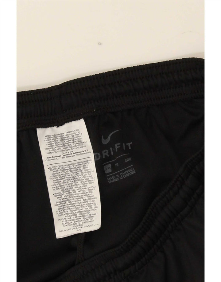 Nike herre Dri Fit træningsdragt bukser 2XL sort polyester