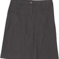VINTAGE Womens Straight Skirt W32 Large Grey Vintage Vintage and Second-Hand Vintage from Messina Hembry 