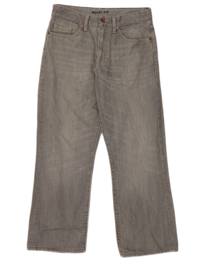 Marks & Spencer muške traperice bootcut W30 L26 sive, pamučne