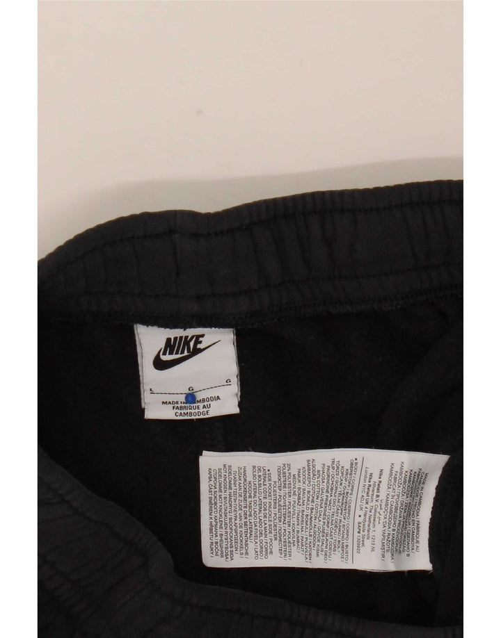 Nike Pantalon de survêtement cargo pour homme en coton noir Taille L