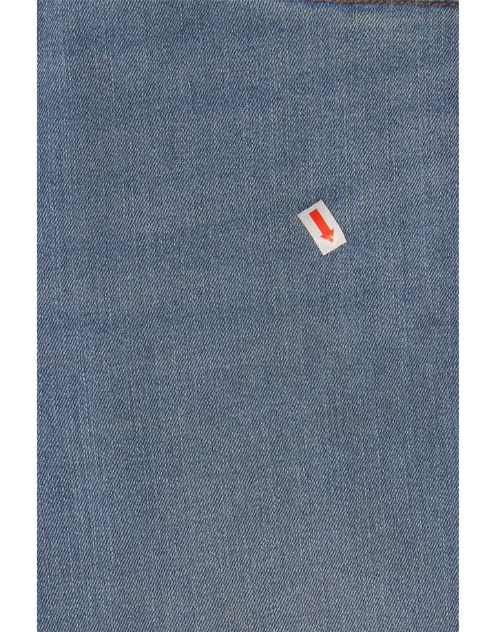 LEE Mens Rider Slim Jeans W31 L32 Azul Algodão