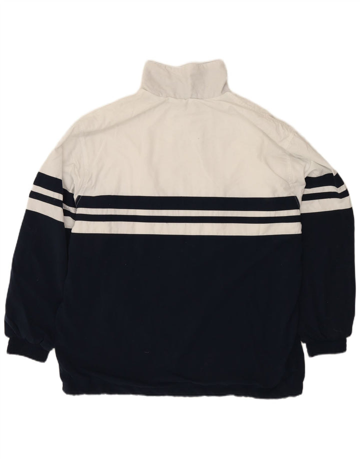 Lotto Træningsdragt til mænd Topjakke XL Marineblå Colourblock Polyester