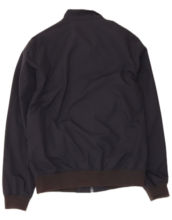 Barbour Mens Bomber Jacket UK 38 Medium Navy Blue