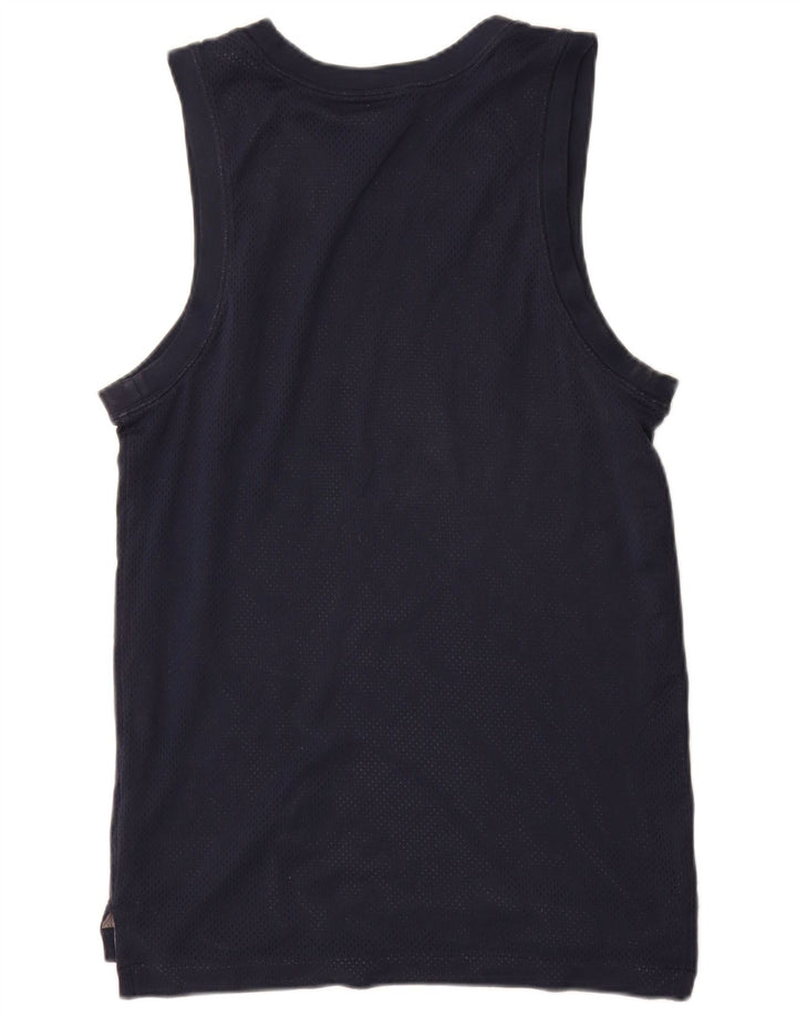 Nike Herren Grafik-Weste Top Small Marineblau Polyester