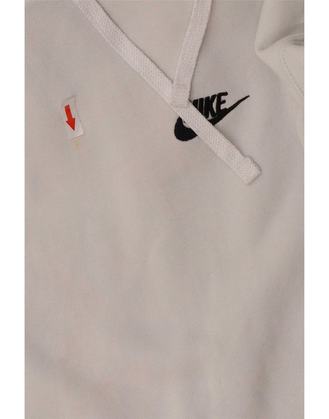 Nike Mens Hoodie Jumper Small White Cotton