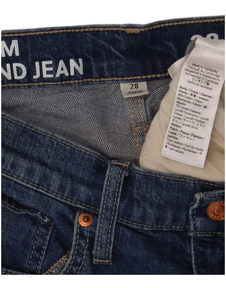 J. Crew Womens Slim Jeans W28 L30 Blue Cotton