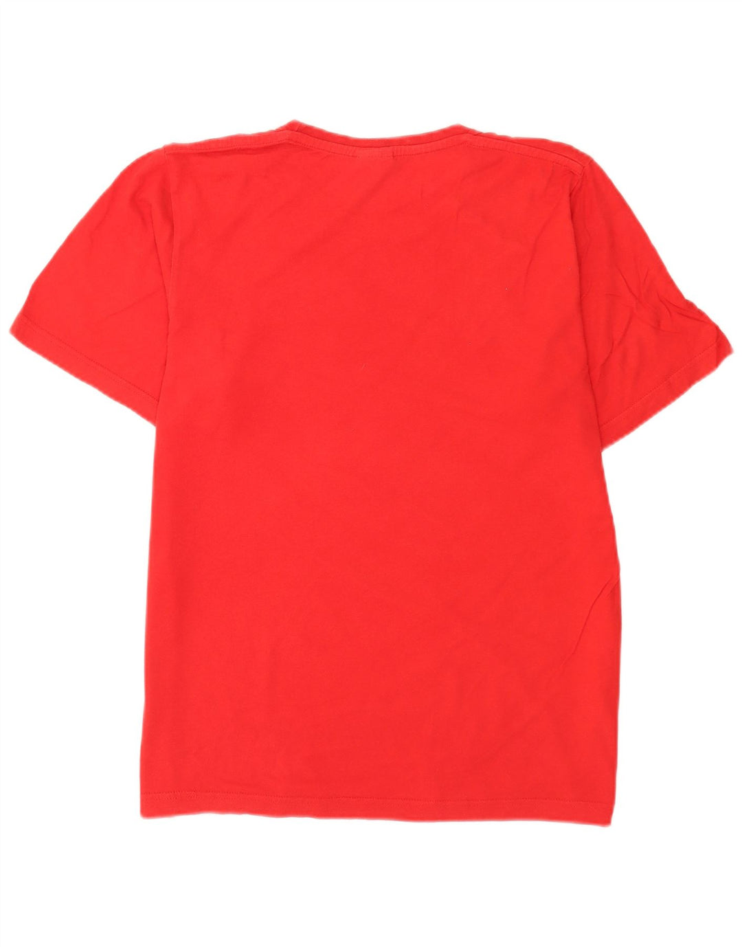 T-shirt grafica da uomo Adidas Top in cotone rosso medio