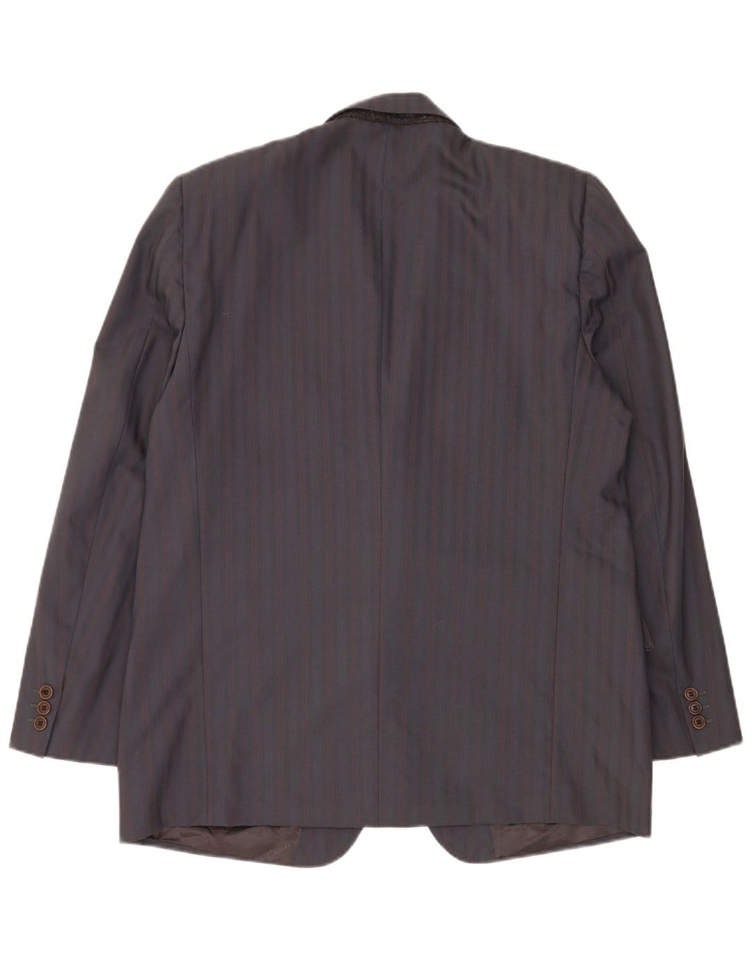 Męska marynarka Pierre Cardin zapinana na 2 guziki IT 54 2XL w szare paski