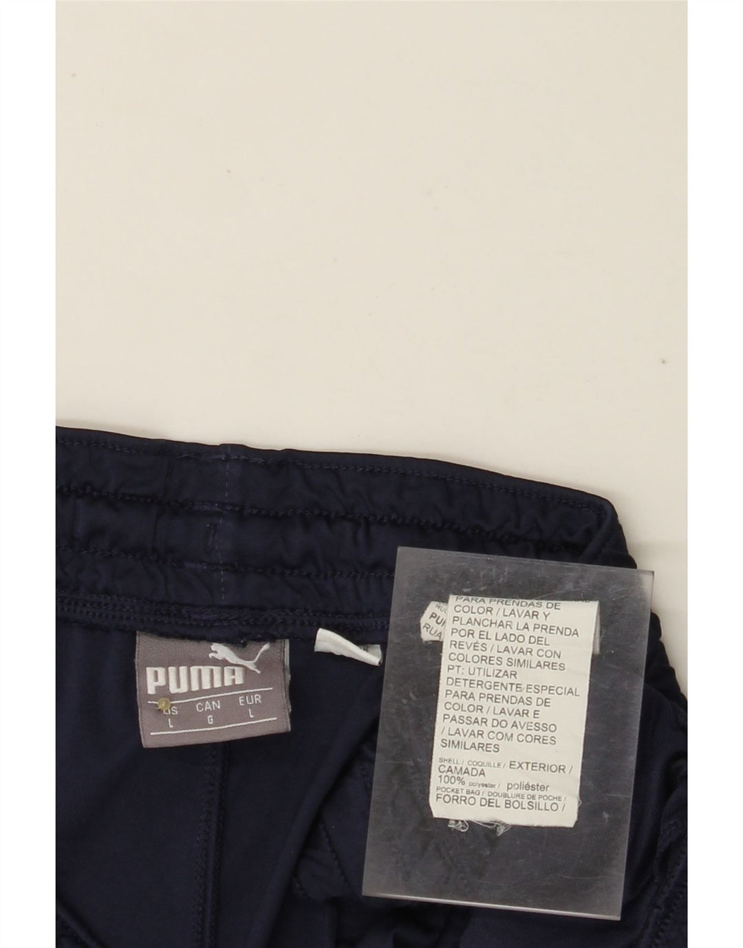 PUMA Sportshorts til mænd store marineblå polyester