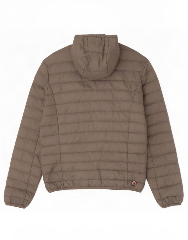 Colmar Mens Hooded Padded Jacket IT 48 Medium Grey Polyester