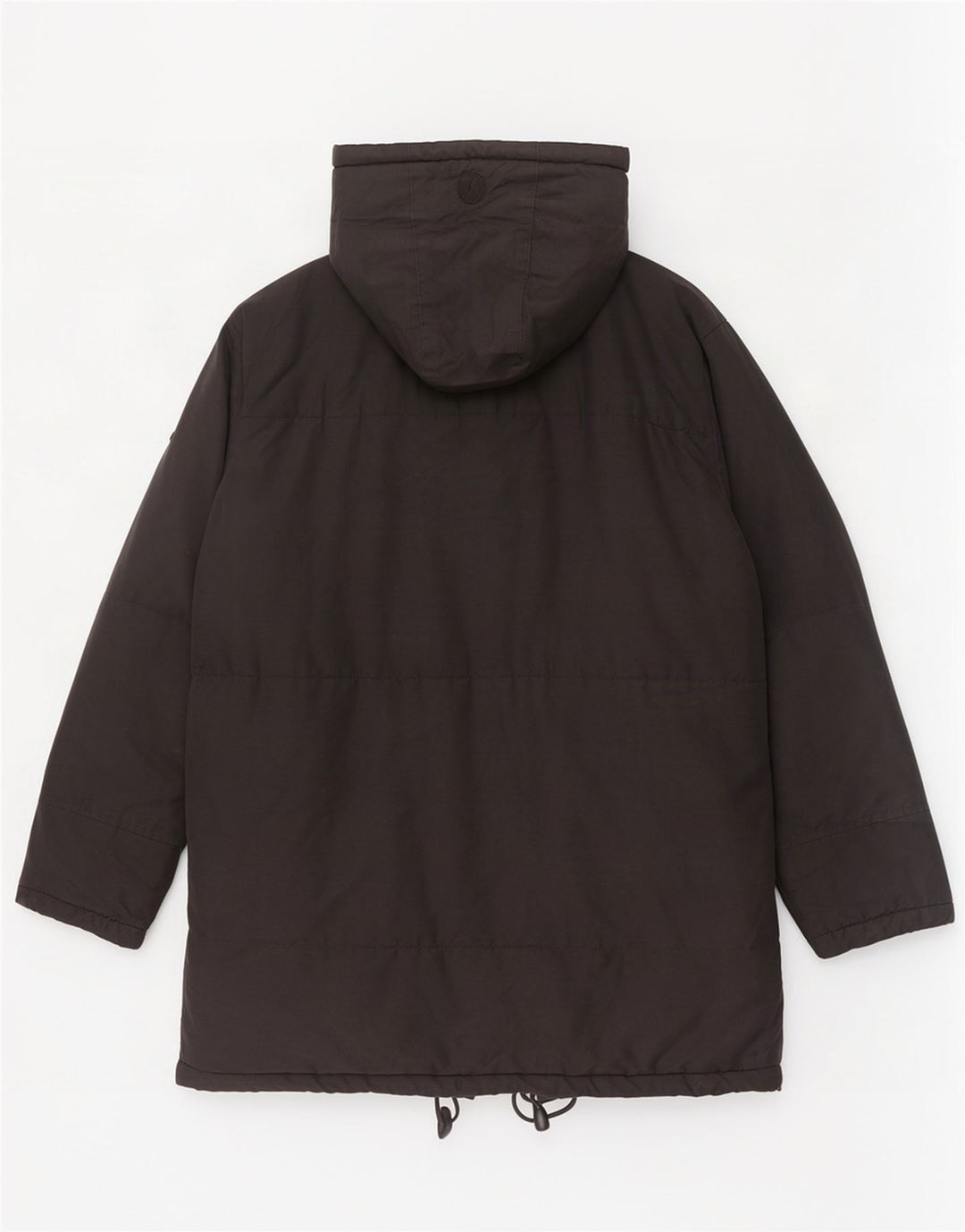 Asics Mens Hooded Parka Jacket UK 40 Large Black