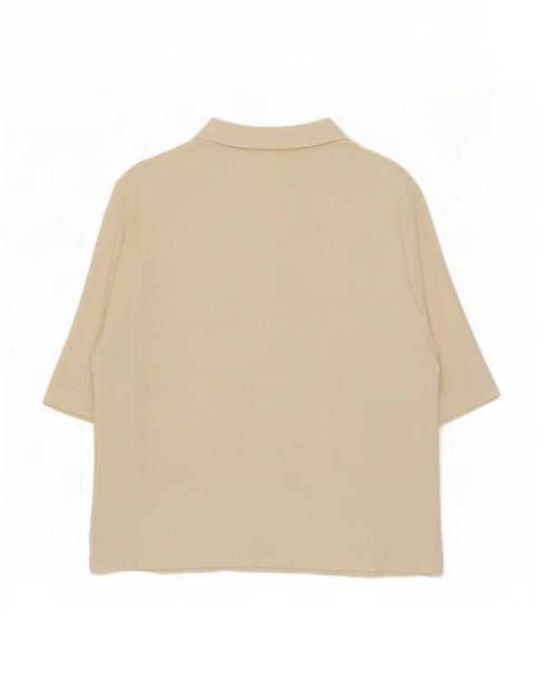 Polo da donna Zara UK 18 XL Beige