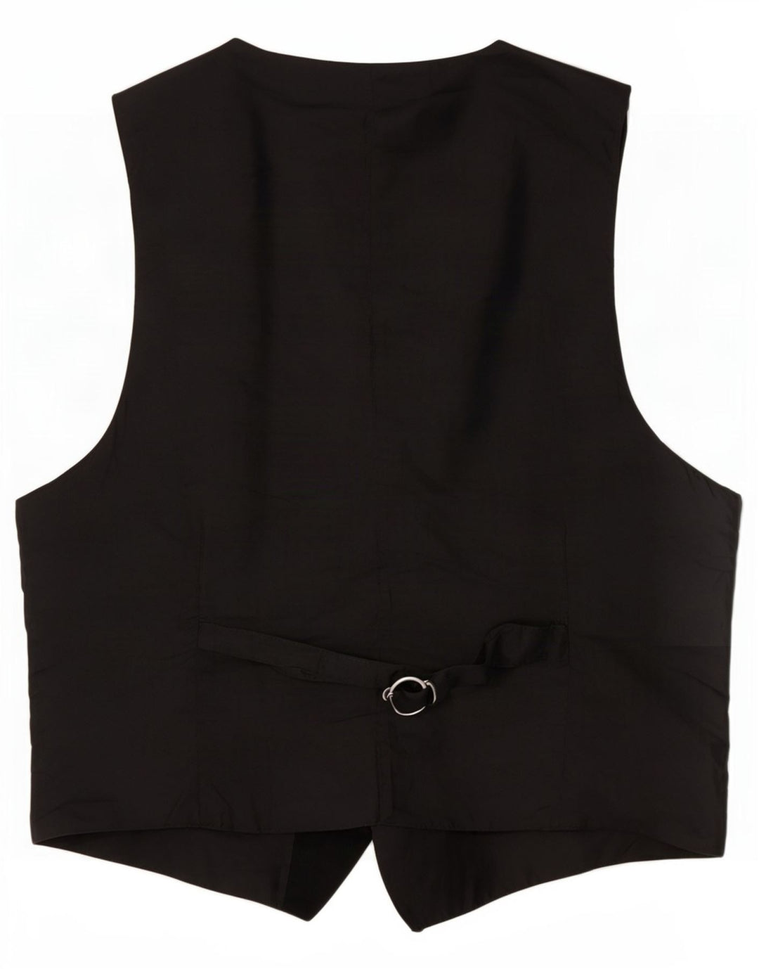 C&A Herre ruskindsvest XL sort læder