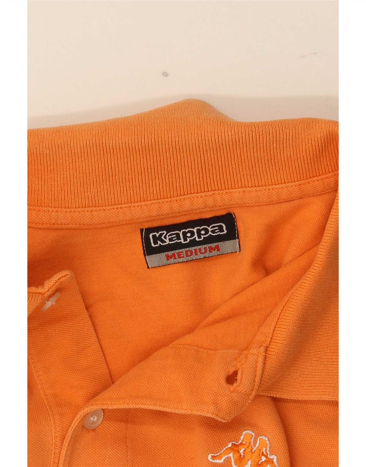 Polo Kappa Uomo Cotone Arancione Medio