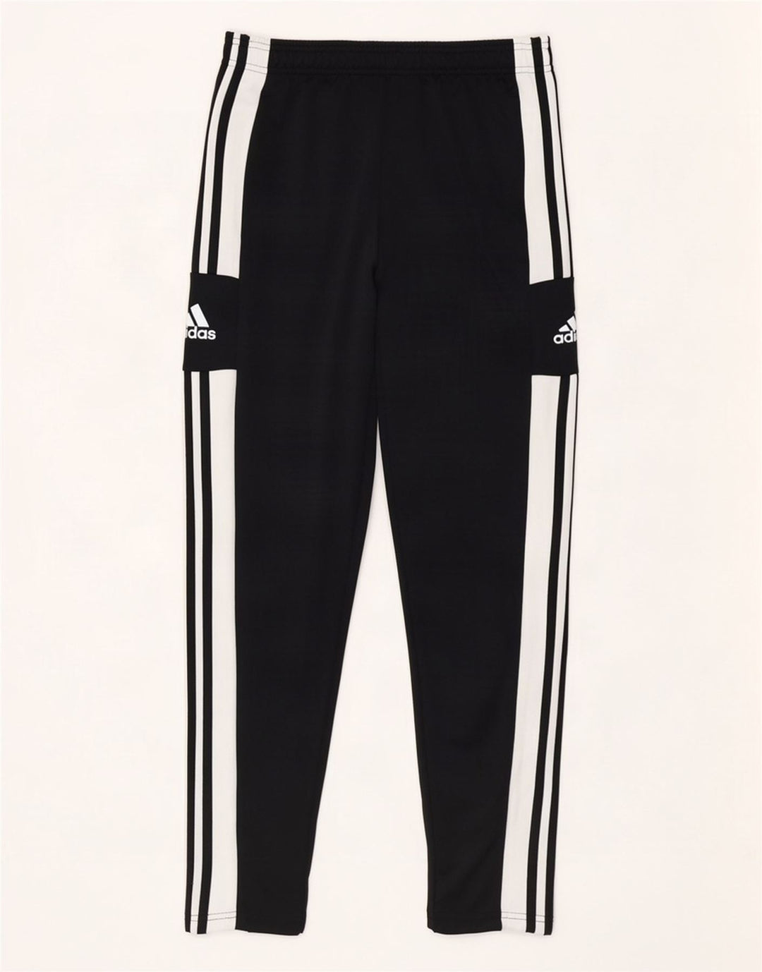 Pantaloni da tuta Adidas Aeroready da uomo piccoli in poliestere color block nero