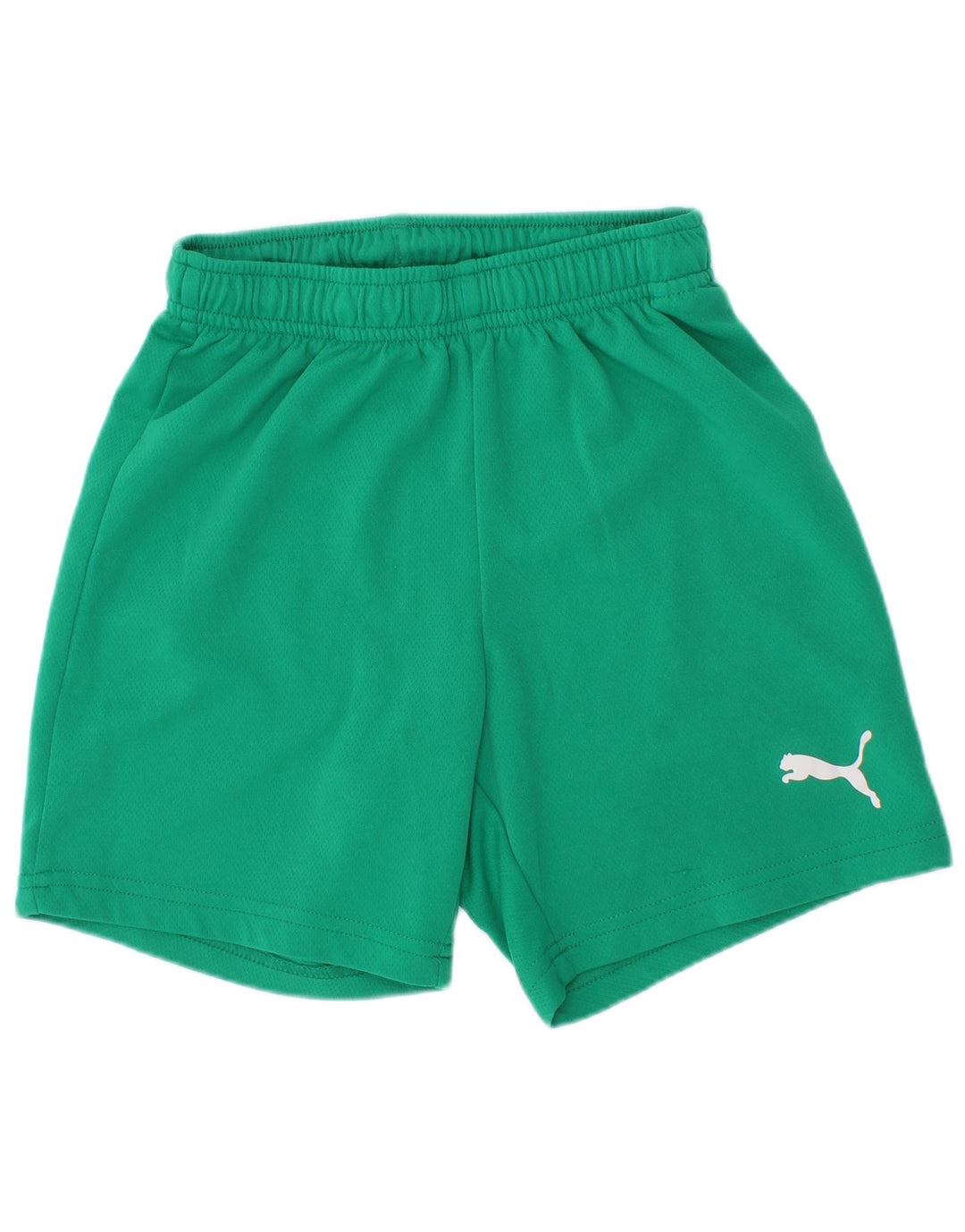 Puma Boys sport rövidnadrág 7-8 éves zöld poliészter