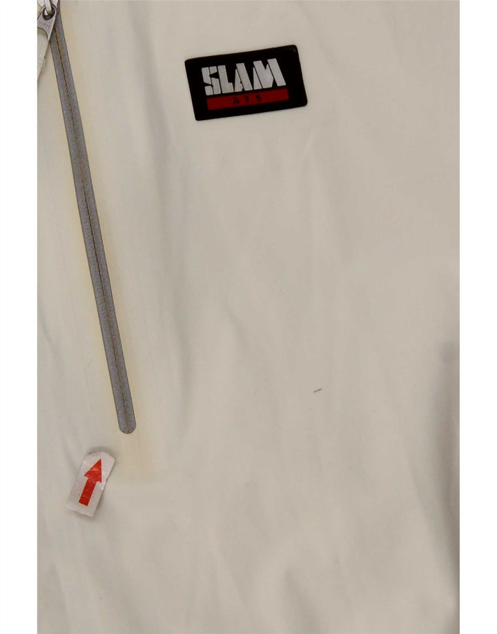 Giacca antipioggia da uomo Slam UK 44 2XL nylon bianco