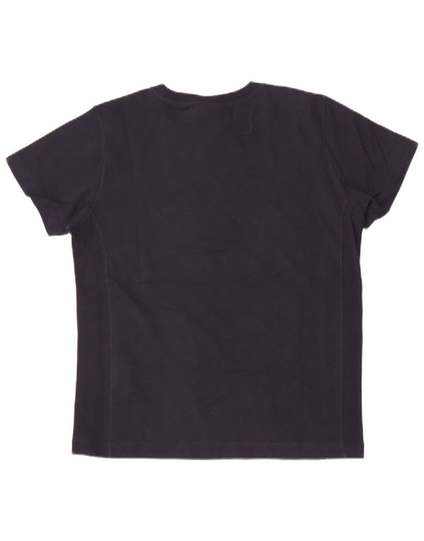 Champion T-Shirt Homme Haut Petit Bleu Marine Coton