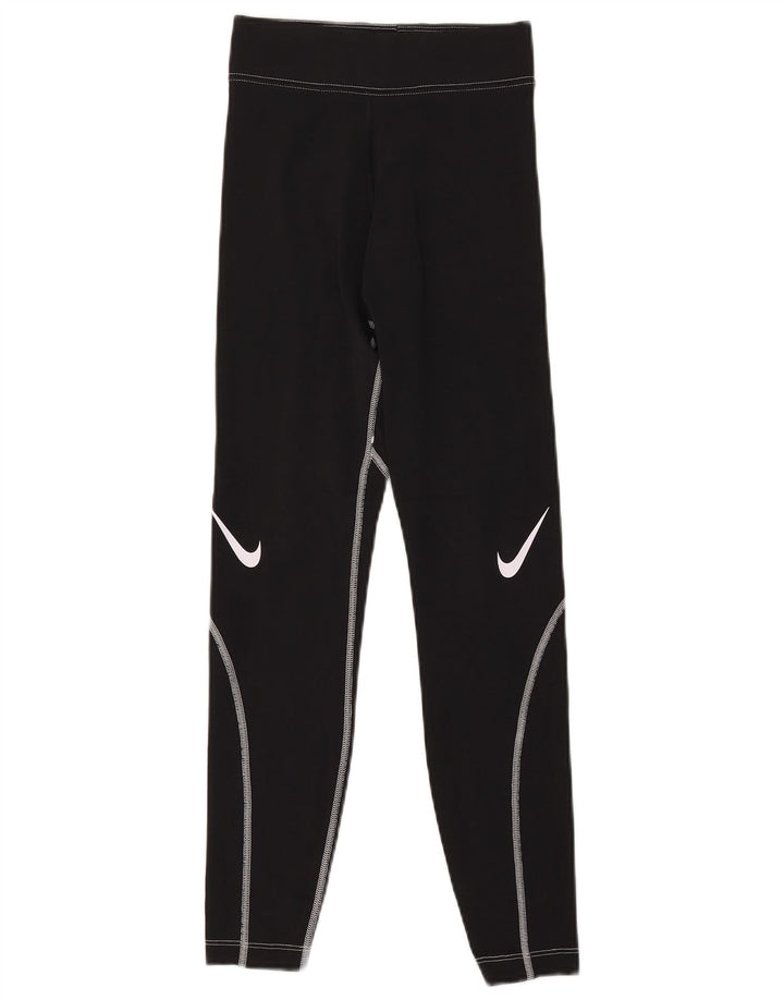 Nike Grafiske Leggings til kvinder UK 4 XS Sort