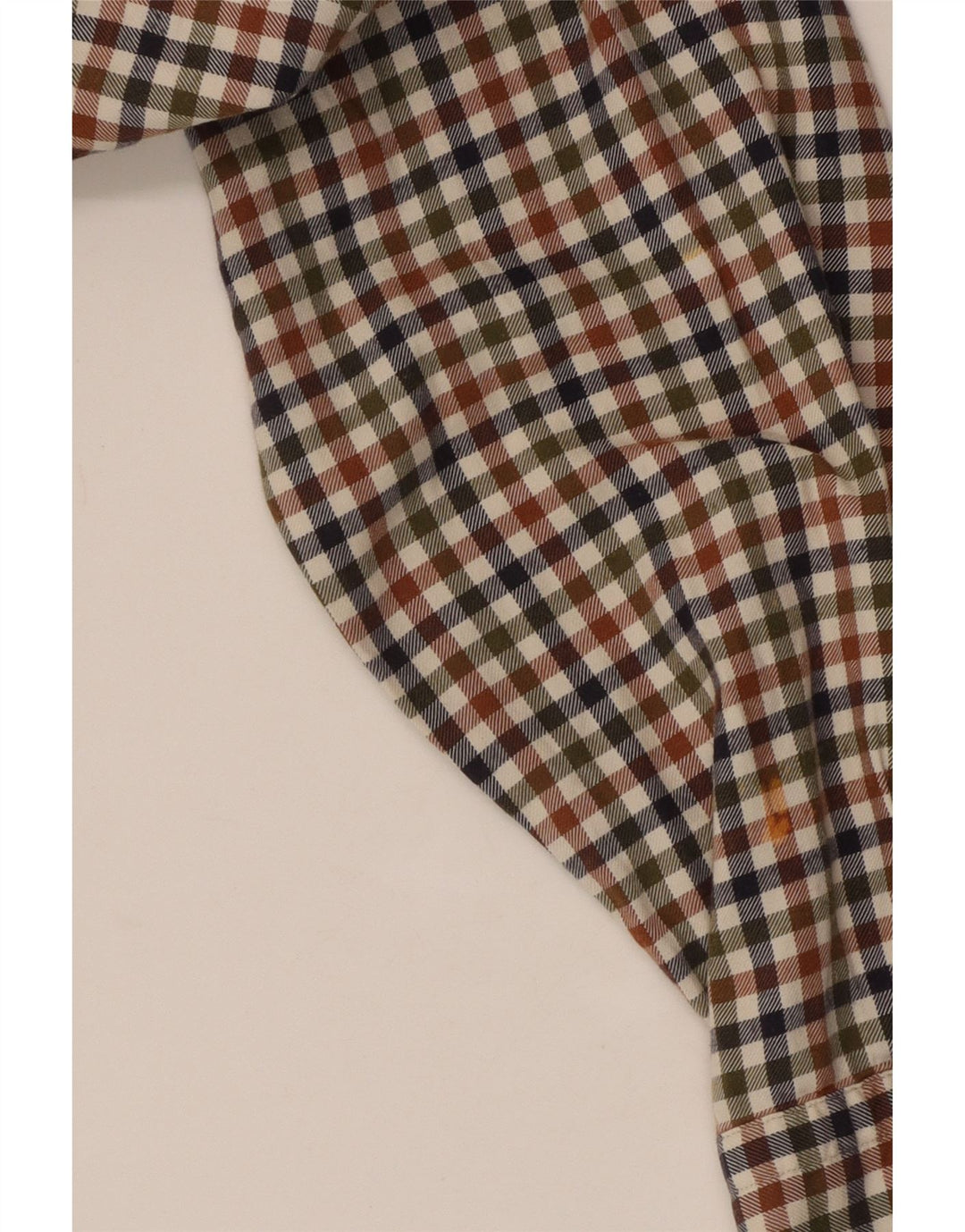Camicia da uomo Massimo Dutti in cotone a quadri grandi multicolore
